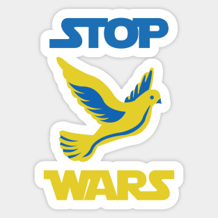 Stop Wars - Ukraine Dove Sticker